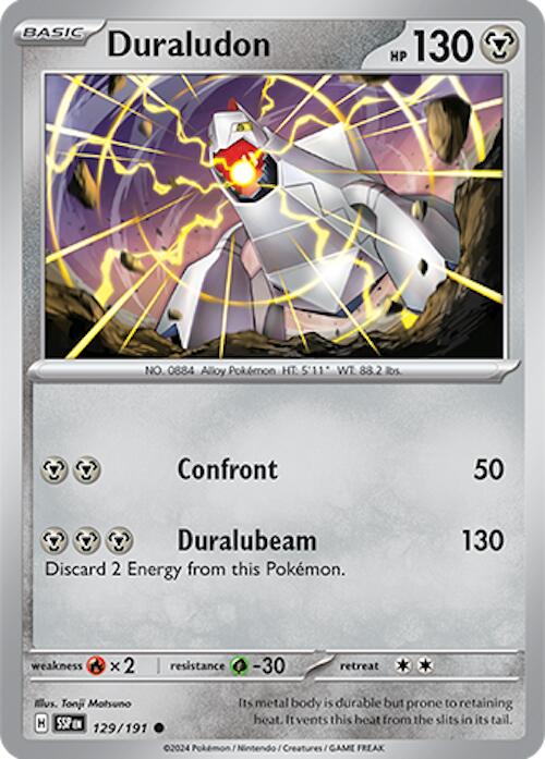 Duraludon [129/191] - SV08: Surging Sparks (SSP) - Reverse Holofoil