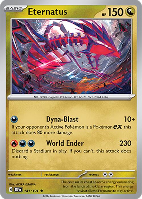Eternatus [141/191] - SV08: Surging Sparks (SSP) - Reverse Holofoil