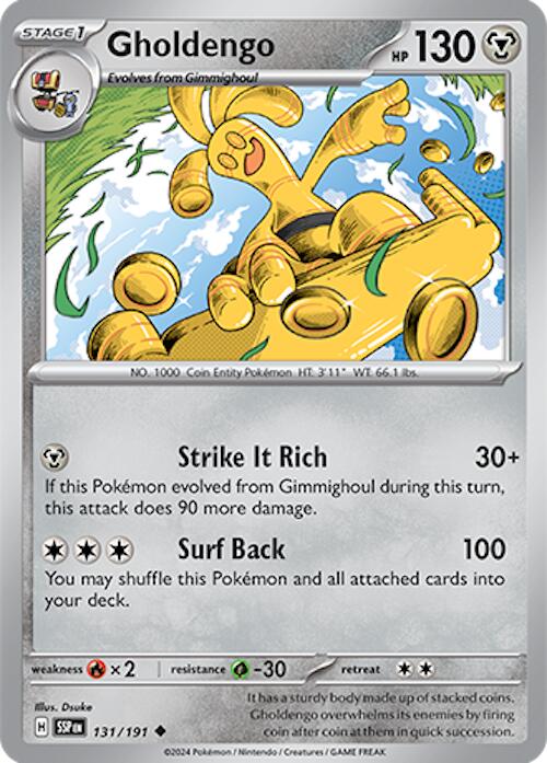 Gholdengo [131/191] - SV08: Surging Sparks (SSP)