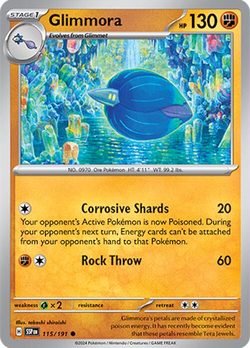 Glimmora [115/191] - SV08: Surging Sparks (SSP)