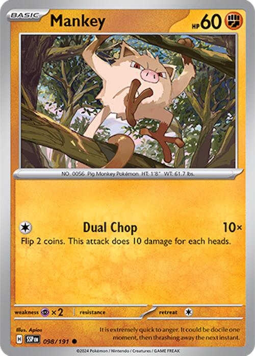 Mankey [098/191] - SV08: Surging Sparks (SSP)