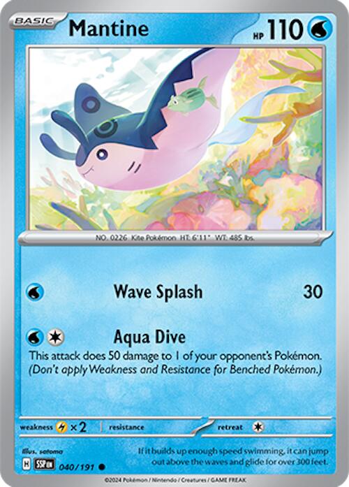 Mantine [040/191] - SV08: Surging Sparks (SSP)