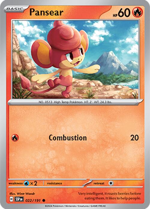 Pansear [022/191] - SV08: Surging Sparks (SSP)