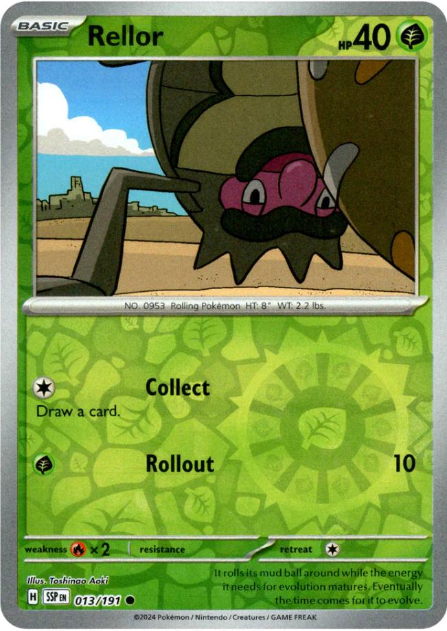 Rellor [013/191] - SV08: Surging Sparks (SSP) - Reverse Holofoil