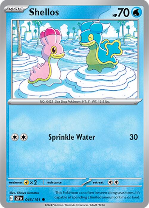 Shellos [046/191] - SV08: Surging Sparks (SSP) - Reverse Holofoil