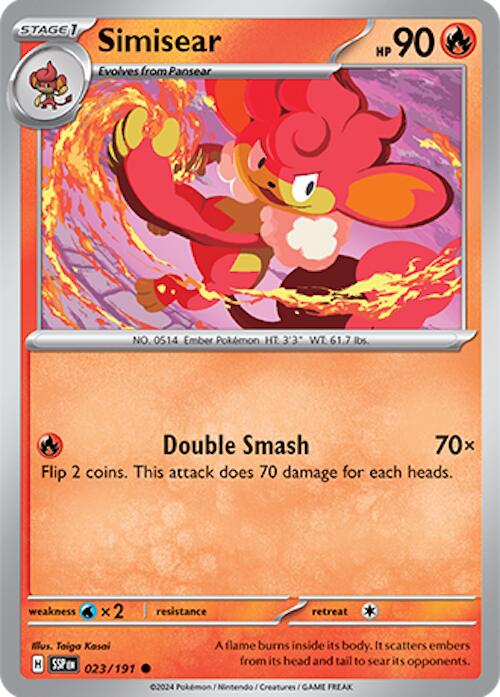 Simisear [023/191] - SV08: Surging Sparks (SSP)