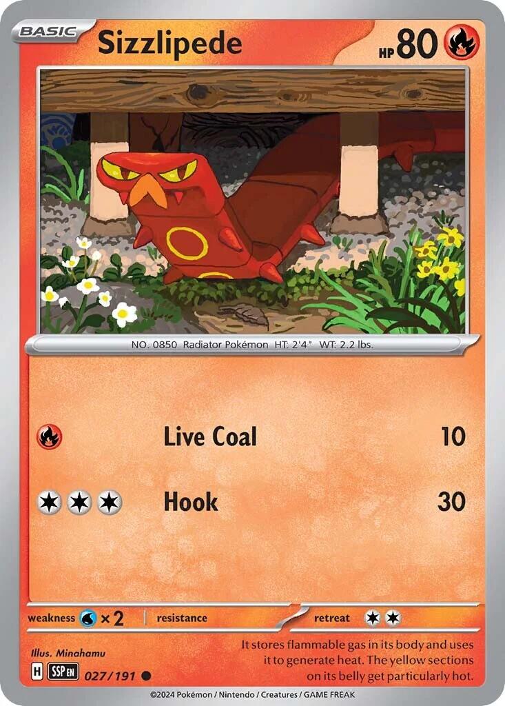 Sizzlipede [027/191] - SV08: Surging Sparks (SSP)