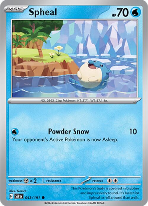 Spheal - 043/191 [043/191] - SV08: Surging Sparks (SSP)