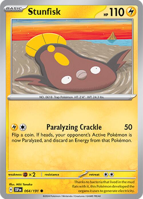 Stunfisk - 064/191 [064/191] - SV08: Surging Sparks (SSP)