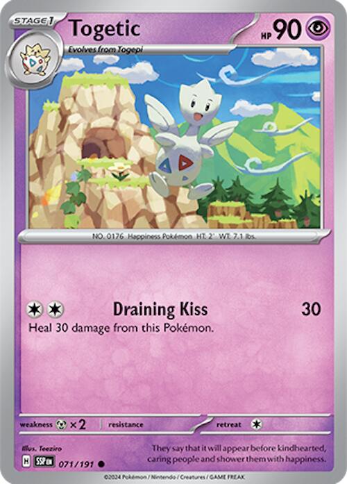 Togetic [071/191] - SV08: Surging Sparks (SSP) - Reverse Holofoil