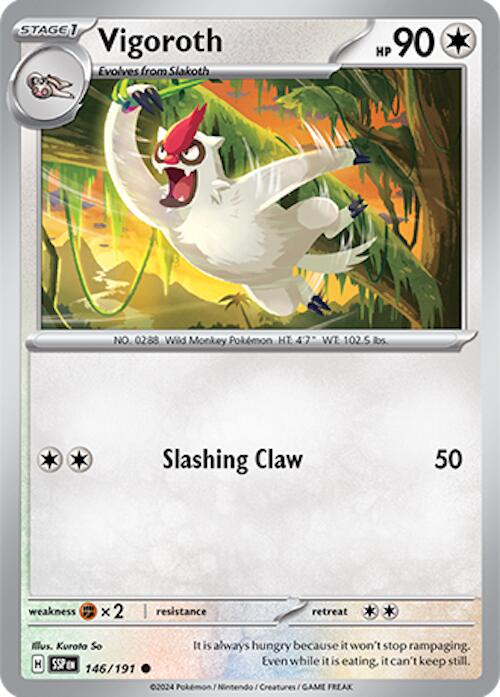 Vigoroth [146/191] - SV08: Surging Sparks (SSP)