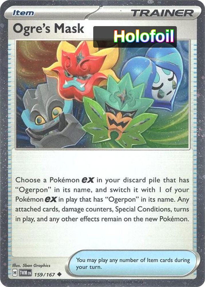 Ogre's Mask - 159/167 (Cosmos Holo)