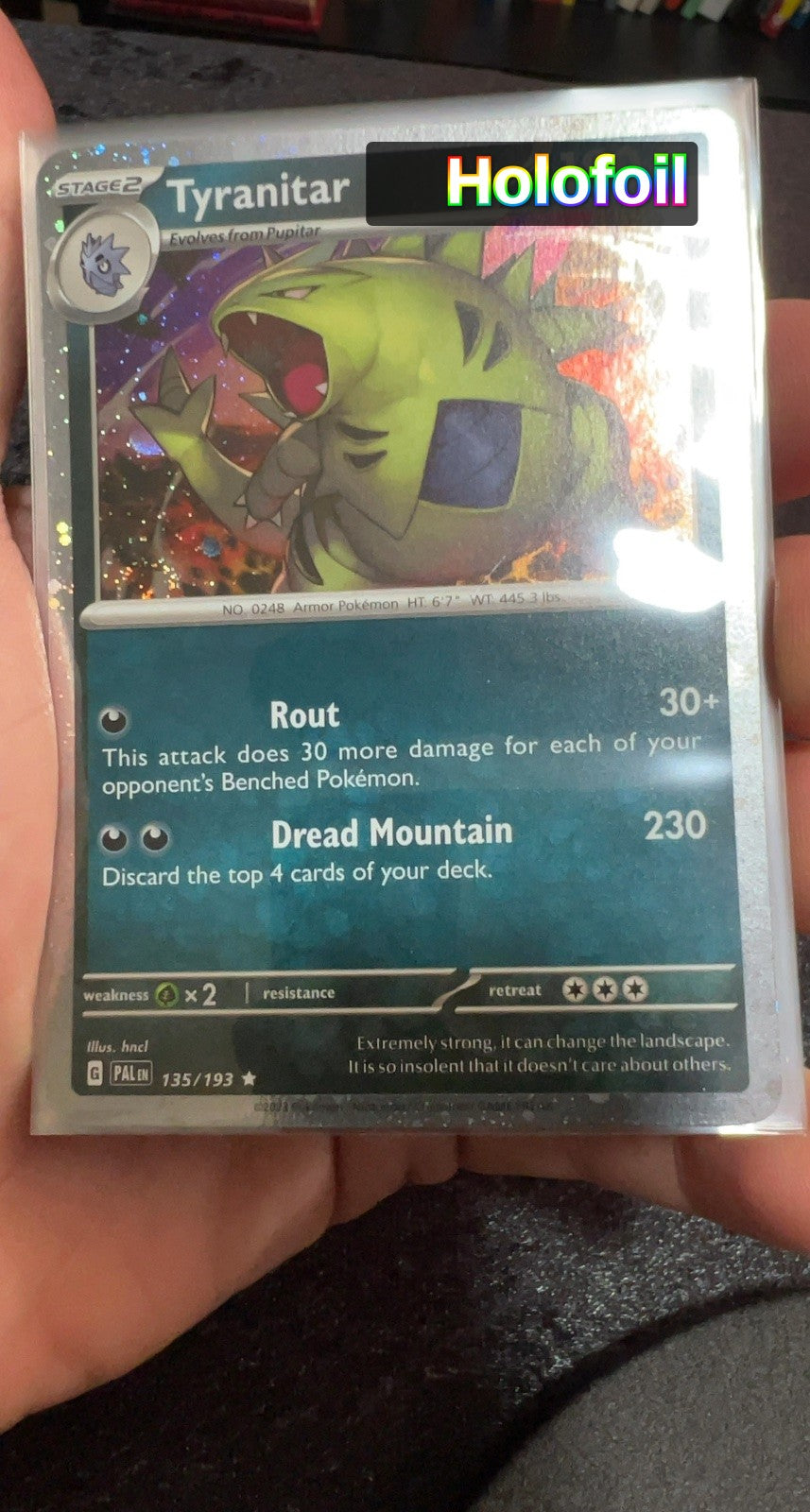Tyranitar - 135/193 (Cosmo Foil)