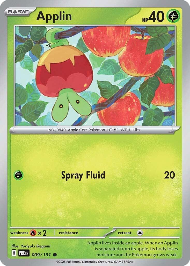 Applin [009/131] - SV: Prismatic Evolutions (PRE) - Reverse Holofoil