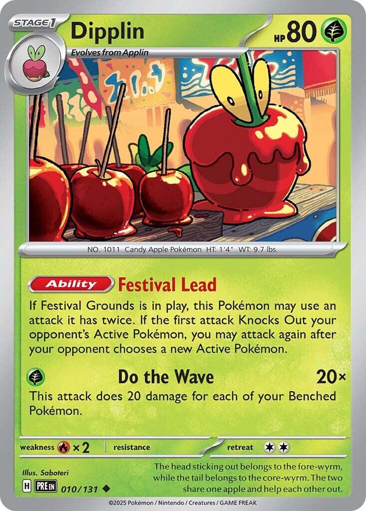 Dipplin [010/131] - SV: Prismatic Evolutions (PRE) - Reverse Holofoil
