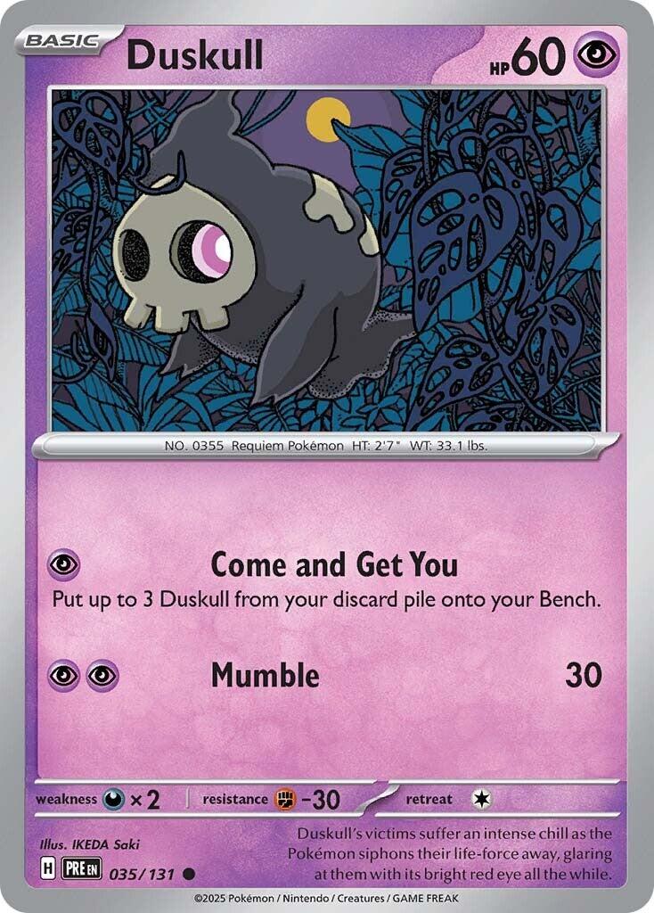 Duskull [035/131] - SV: Prismatic Evolutions (PRE)