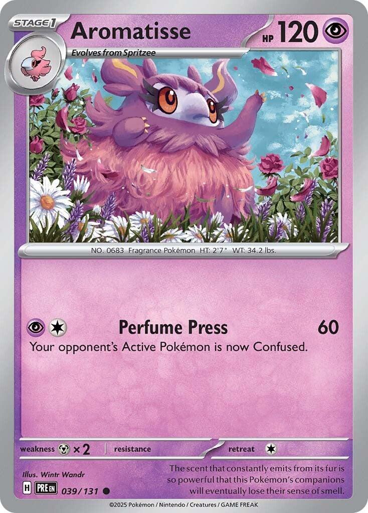 Aromatisse [039/131] - SV: Prismatic Evolutions (PRE) - Reverse Holofoil