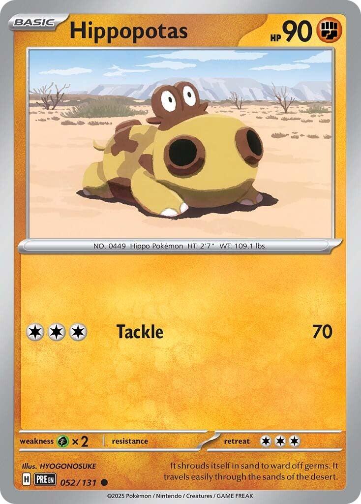 Hippopotas [052/131] - SV: Prismatic Evolutions (PRE)