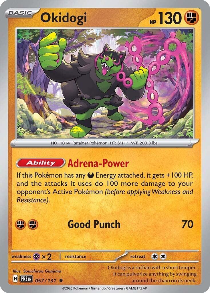 Okidogi [057/131] - SV: Prismatic Evolutions (PRE) - Reverse Holofoil