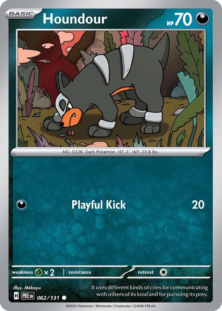 Houndour [062/131] - SV: Prismatic Evolutions (PRE) - Reverse Holofoil