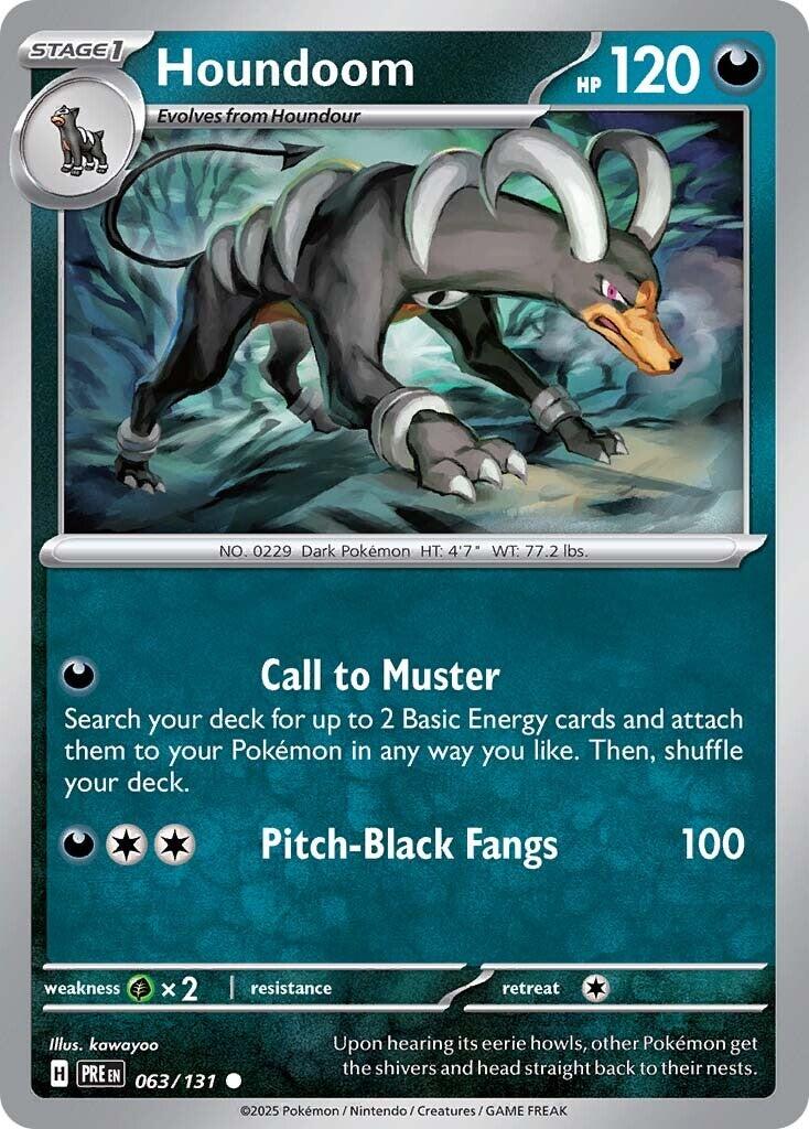 Houndoom [063/131] - SV: Prismatic Evolutions (PRE)