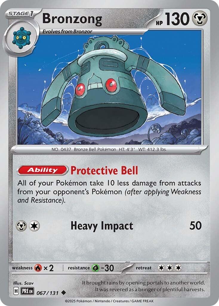 Bronzong [067/131] - SV: Prismatic Evolutions (PRE)