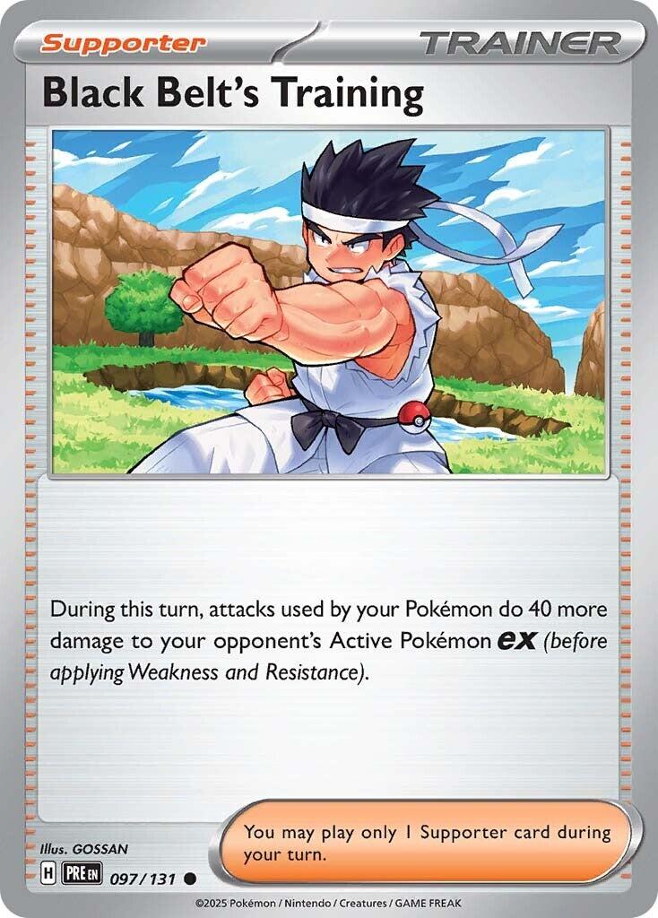 Black Belt's Training - 097/131 [097/131] - SV: Prismatic Evolutions (PRE)