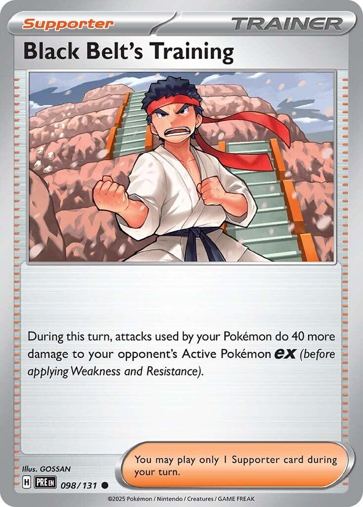 Black Belt's Training - 098/131 [098/131] - SV: Prismatic Evolutions (PRE)
