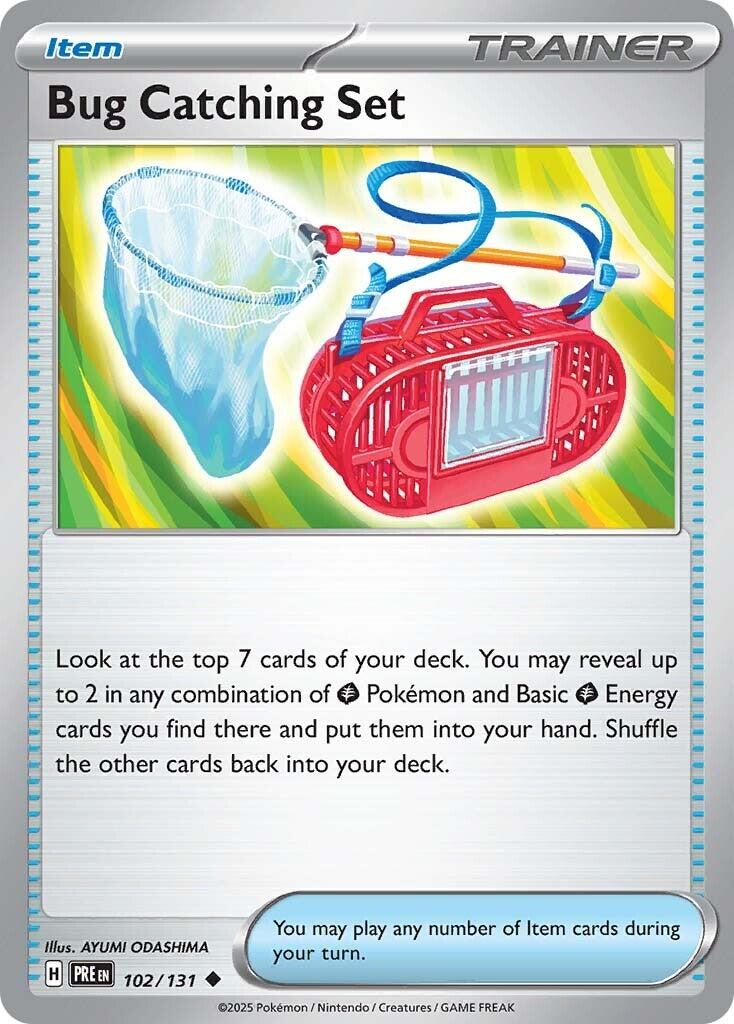 Bug Catching Set [102/131] - SV: Prismatic Evolutions (PRE) - Reverse Holofoil