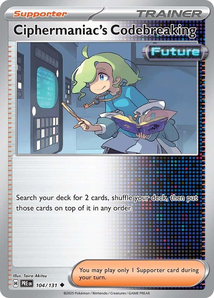 Ciphermaniac's Codebreaking [104/131] - SV: Prismatic Evolutions (PRE)