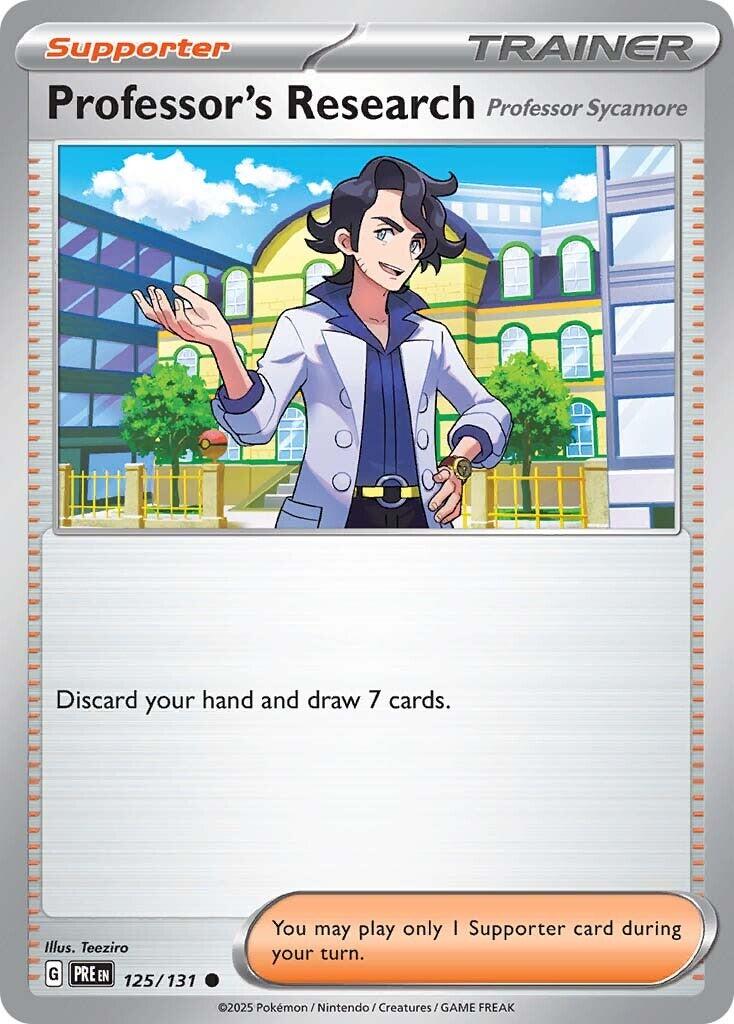 Professor's Research [Professor Sycamore] [125/131] - SV: Prismatic Evolutions (PRE)