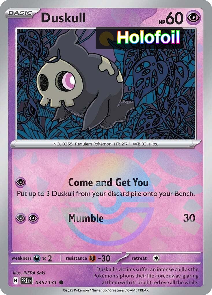 Duskull (Poke Ball Pattern)