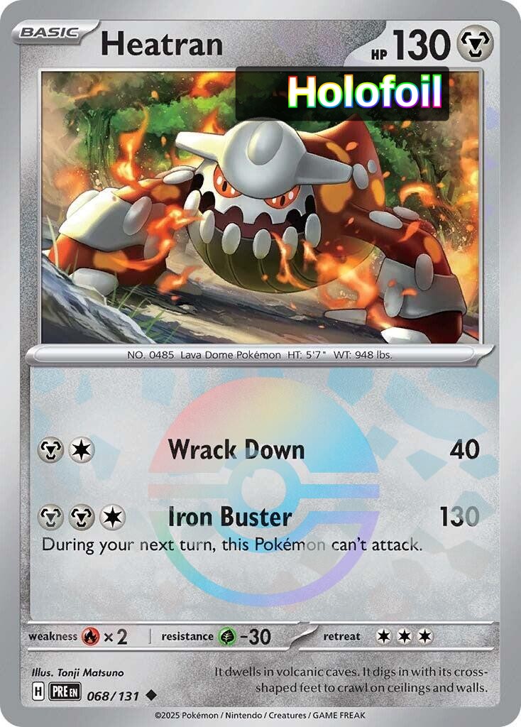Heatran (Poke Ball Pattern)