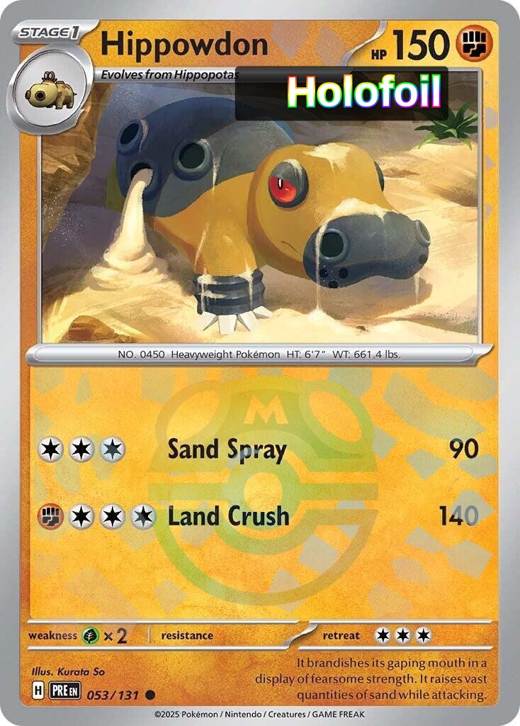 Hippowdon (Master Ball Pattern)