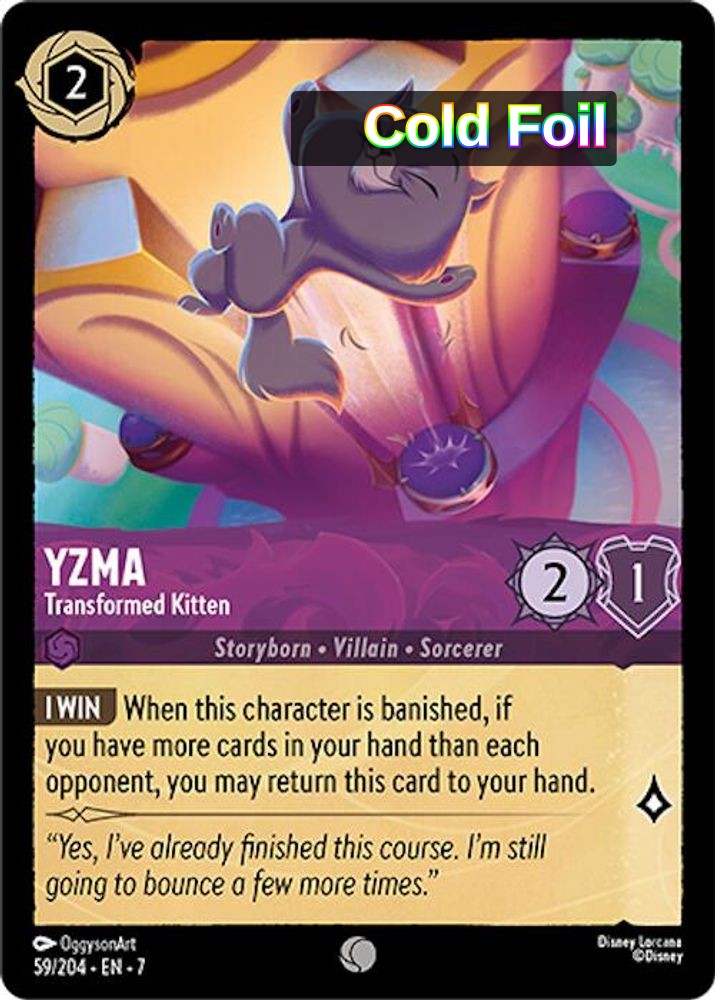 Yzma - Transformed Kitten