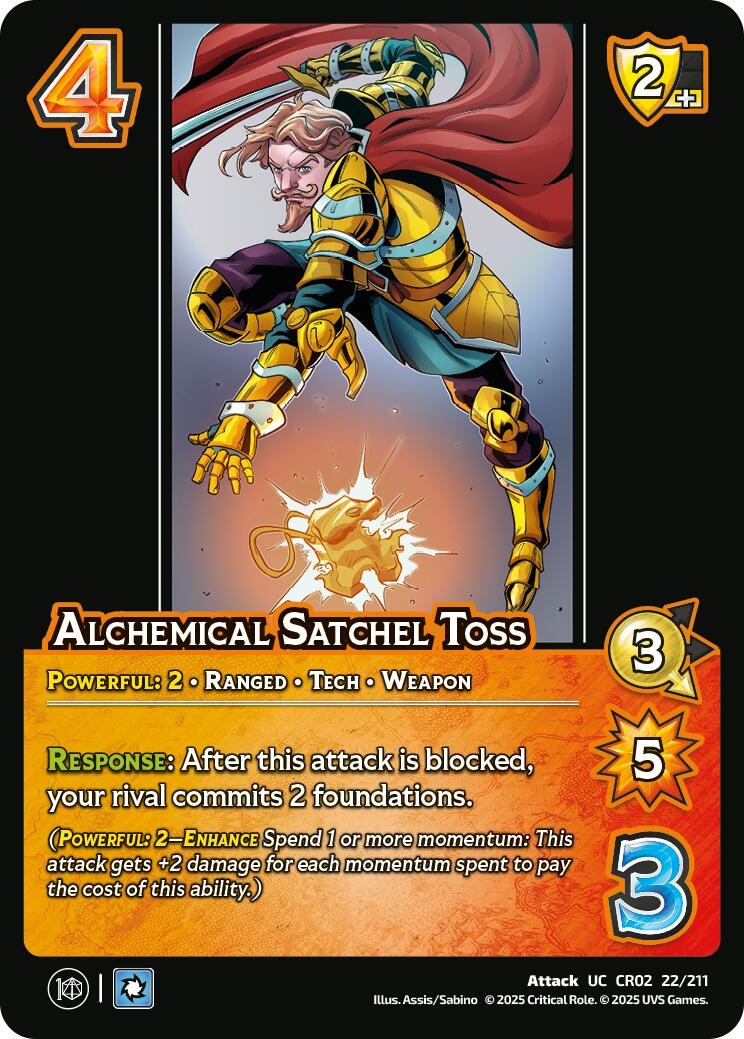 Alchemical Satchel Toss