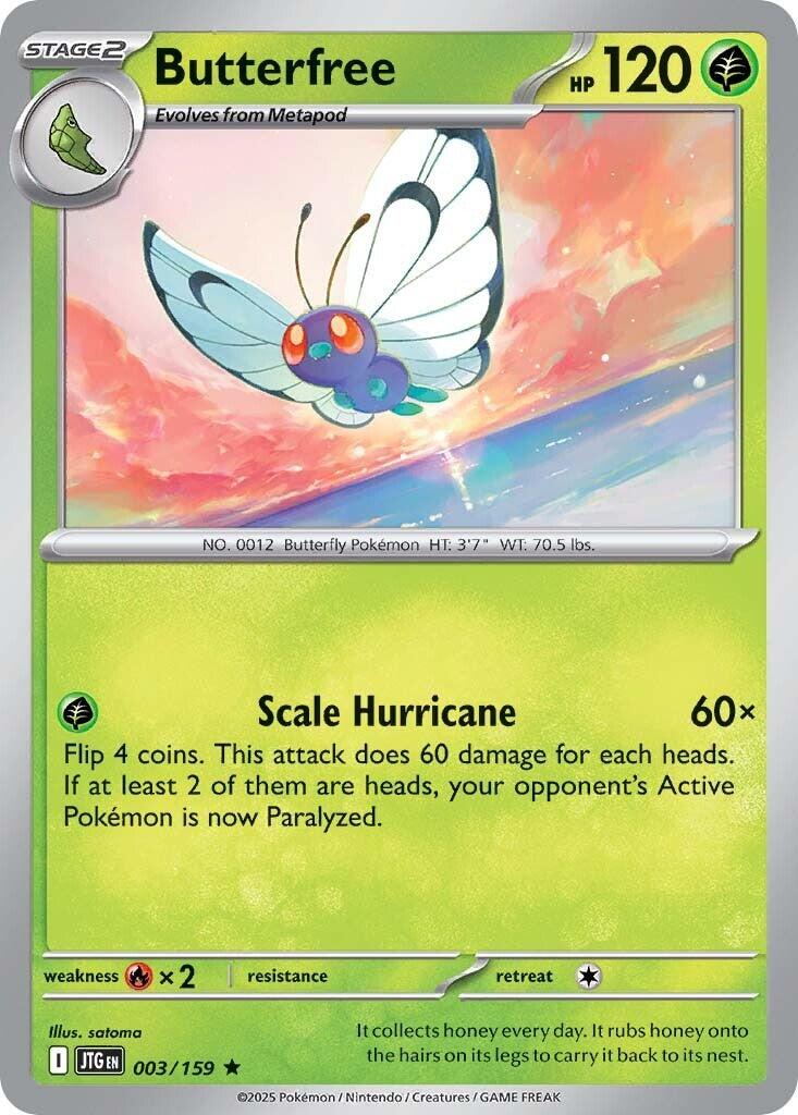 Butterfree [003/159] - SV09: Journey Together (JTG) - Holofoil