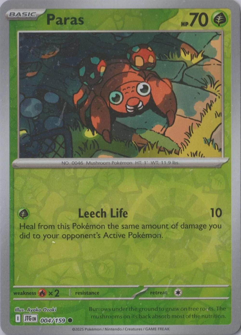 Paras [004/159] - SV09: Journey Together (JTG) - Reverse Holofoil