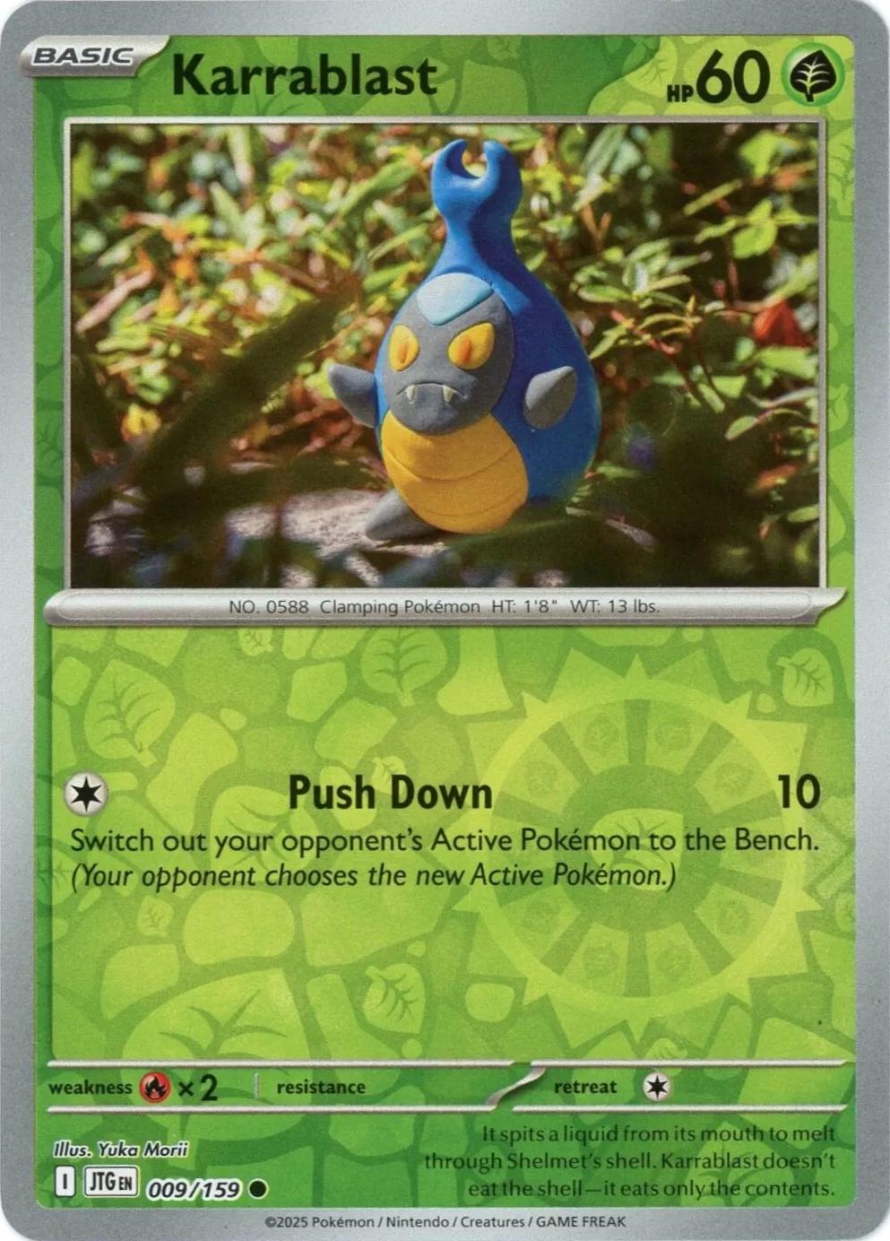 Karrablast [009/159] - SV09: Journey Together (JTG) - Reverse Holofoil