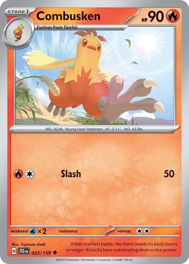 Combusken [023/159] - SV09: Journey Together (JTG) - Reverse Holofoil