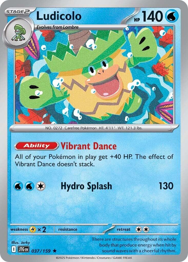 Ludicolo [037/159] - SV09: Journey Together (JTG) - Holofoil