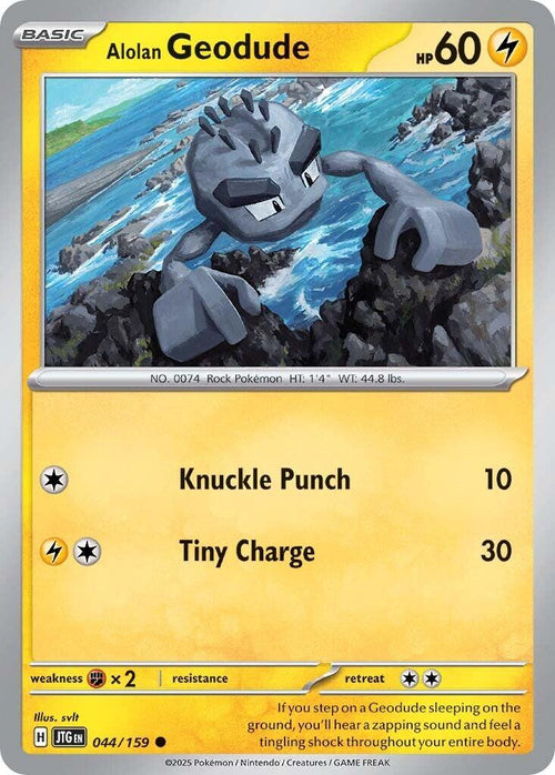 Alolan Geodude [044/159] - SV09: Journey Together (JTG)
