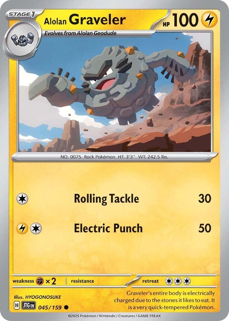 Alolan Graveler [045/159] - SV09: Journey Together (JTG)