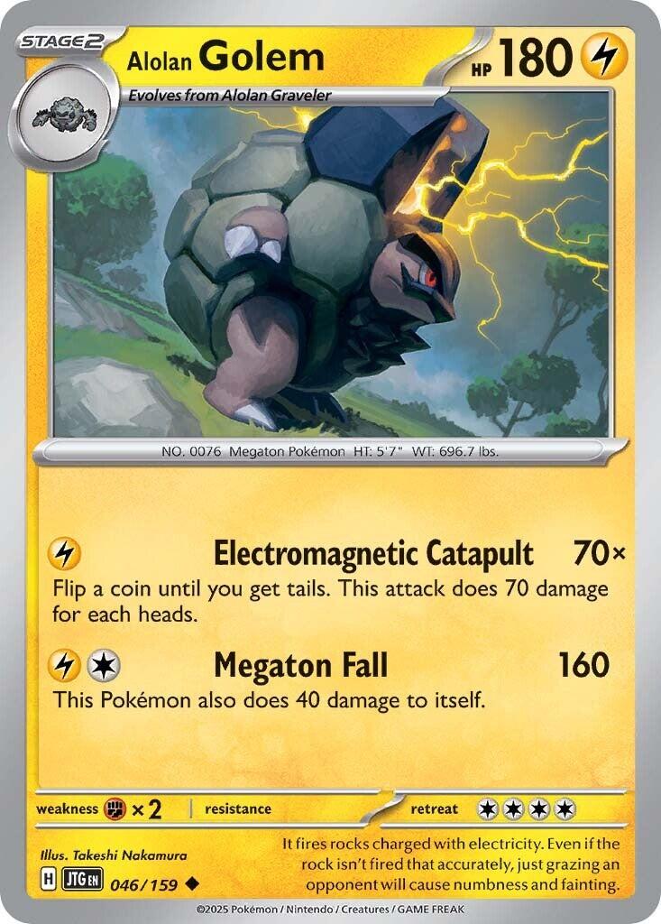 Alolan Golem [046/159] - SV09: Journey Together (JTG)