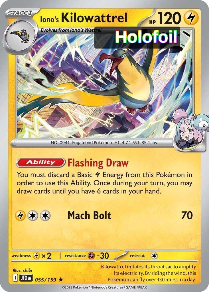Iono's Kilowattrel - 055/159