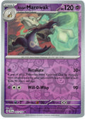 Alolan Marowak [057/159] - SV09: Journey Together (JTG) - Reverse Holofoil
