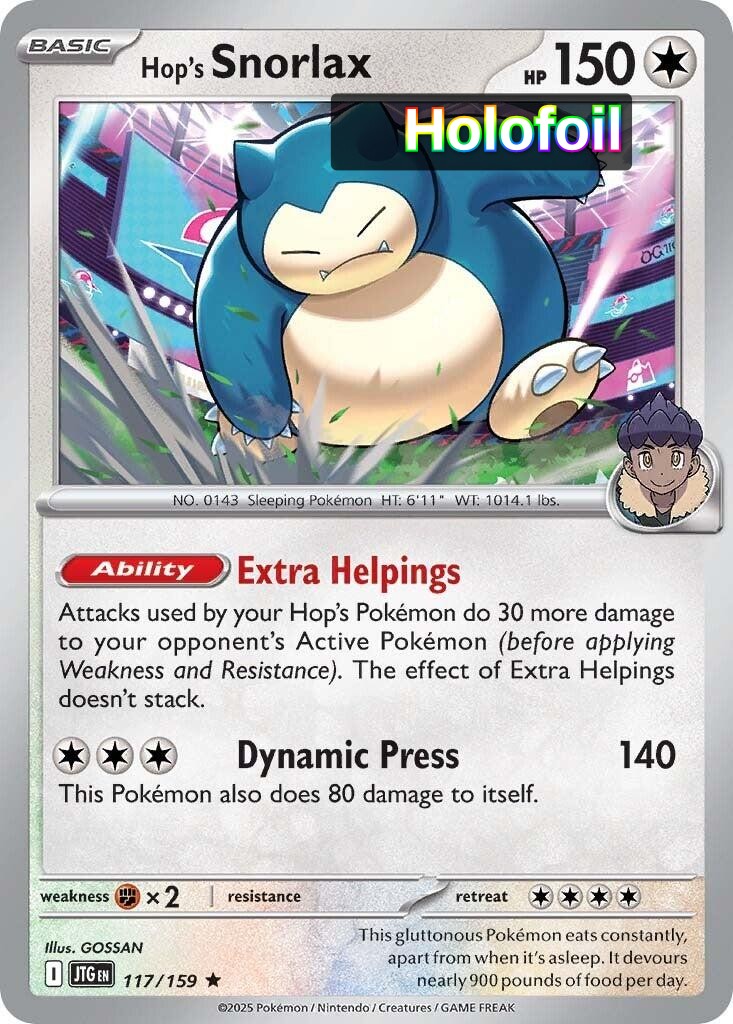 Hop's Snorlax