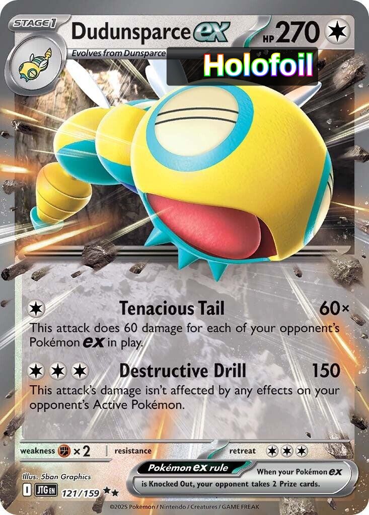 Dudunsparce ex - 121/159