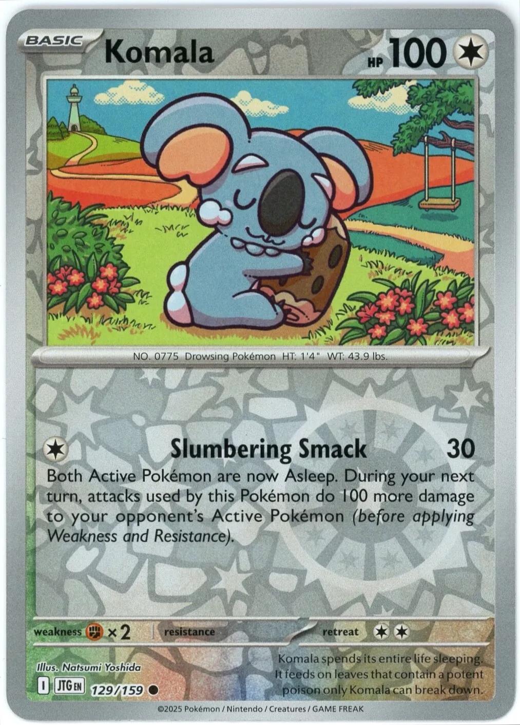 Komala [129/159] - SV09: Journey Together (JTG) - Reverse Holofoil
