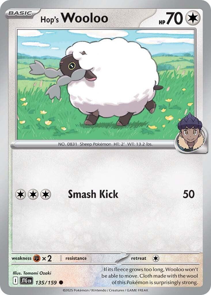 Hop's Wooloo - 135/159 [135/159] - SV09: Journey Together (JTG)